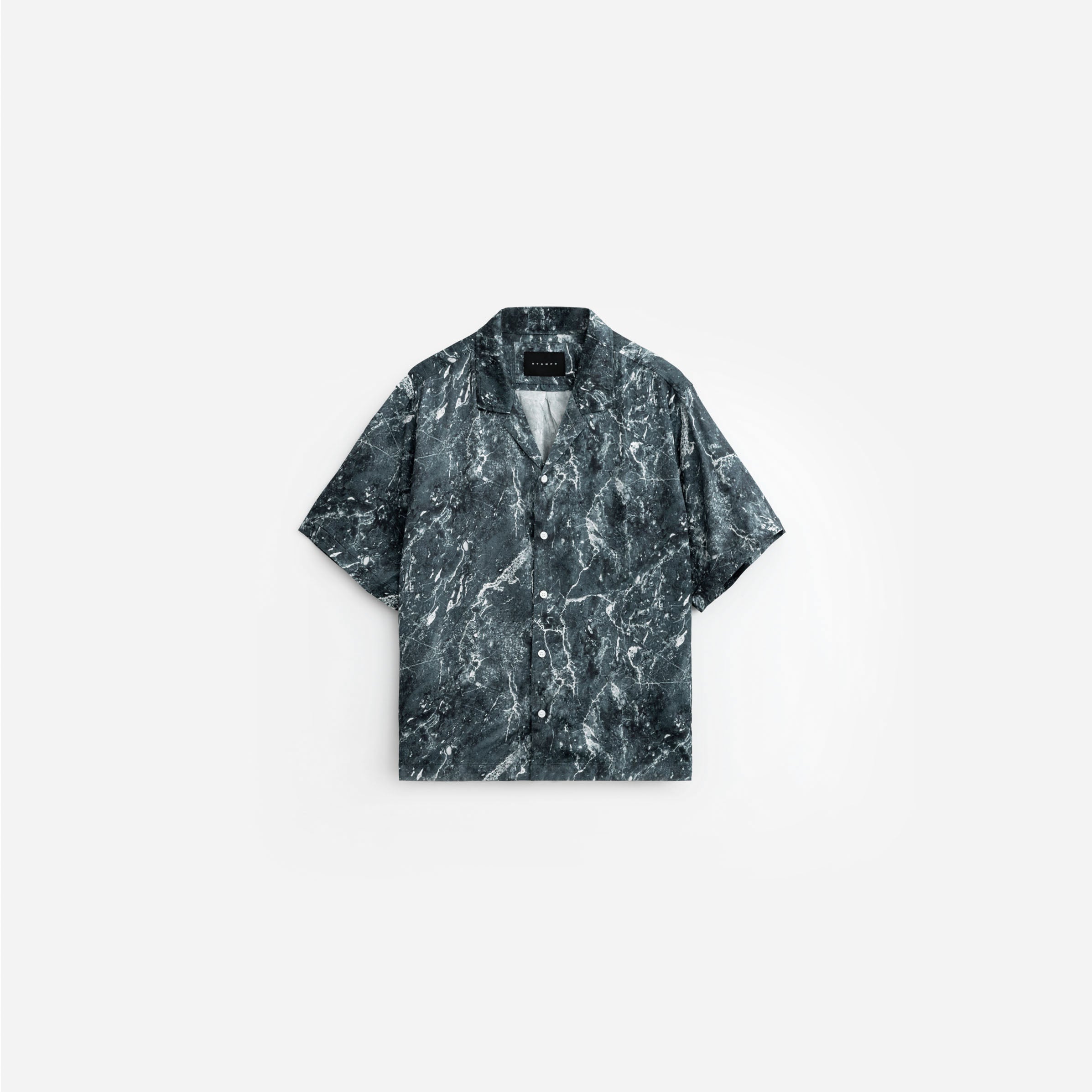 Printed Camp Collar Buttondown – Stampd